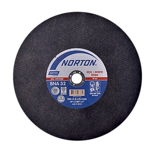 Disco de Corte para metal Abrasivo. Medida: 125 mm (5) X 1.2 mm (3/64) X  22.2 mm (7/8).